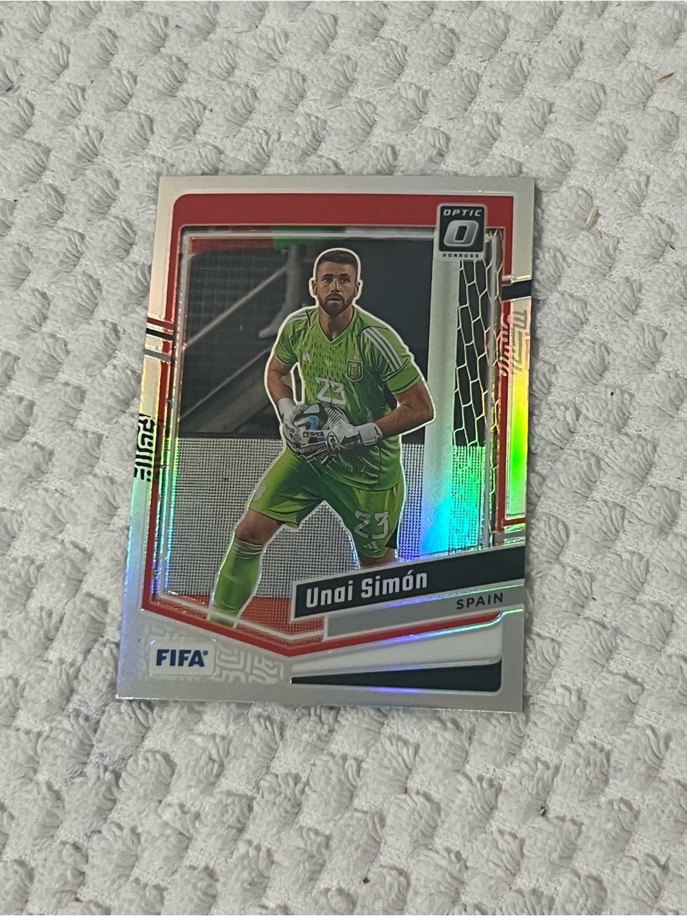 Panini Unai Simón Soccer Trading Card